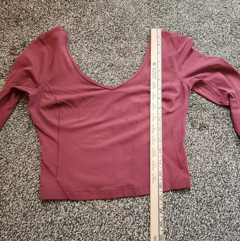 Lululemon Align Long Sleeve Shirt Size 6 - Picture 5 of 5
